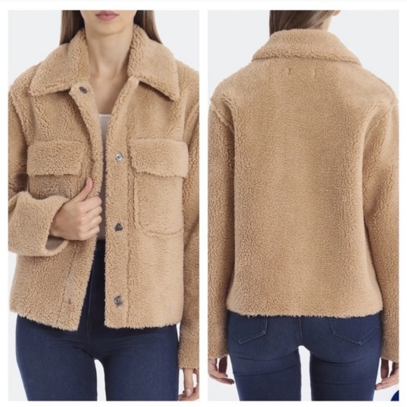 Dolce Cabo Jackets & Blazers - Dolce Cabo Faux Fur Sherpa Jacket Size L